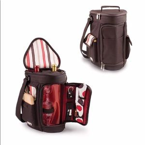Picnic Time! Meritage Wine & Cheese Tote NWT